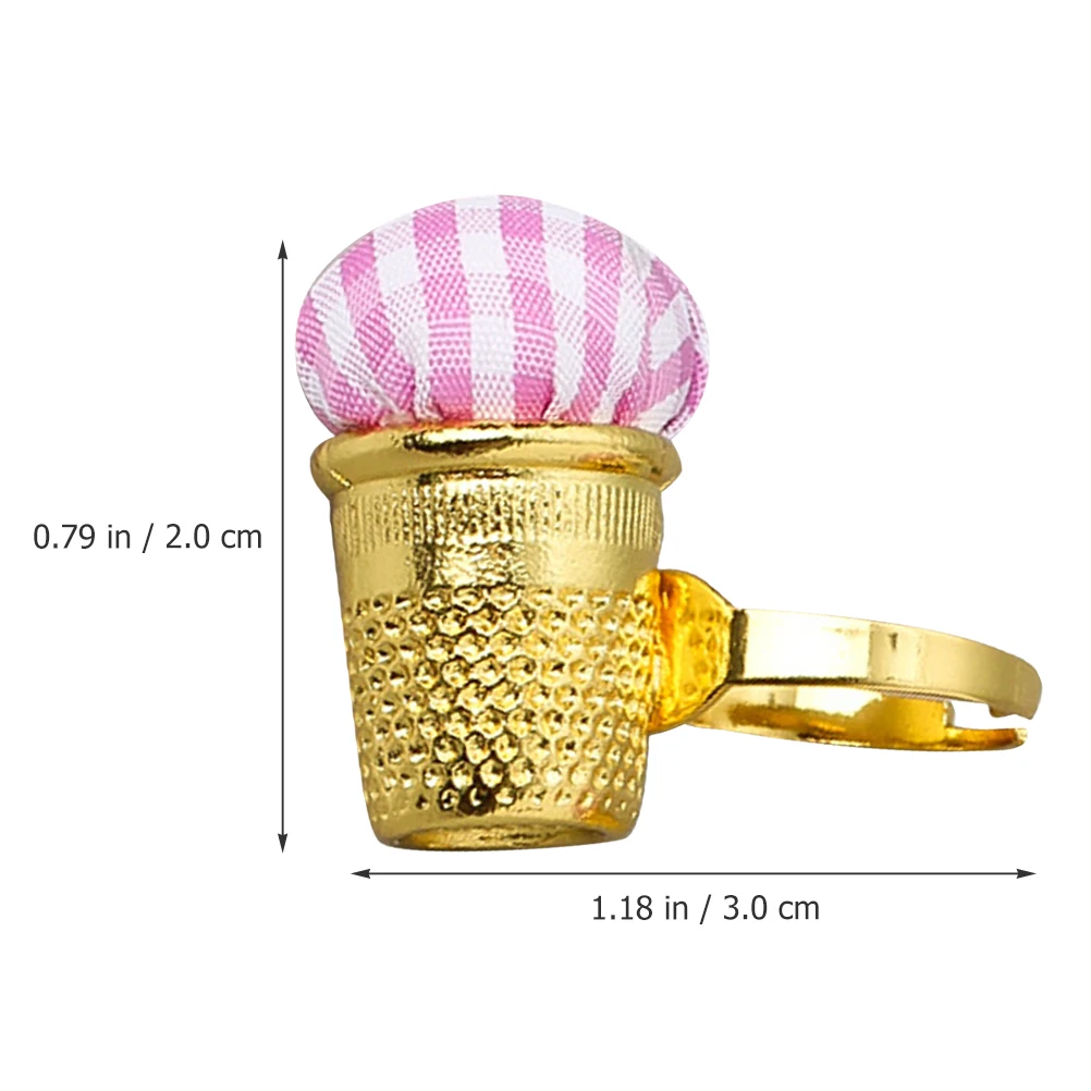 

Funny Finger Pin Cushion Easy Carry Use Sewing Needle Cushion Daily Use Sewing Tool Lovely Design Thimble Finger Protector