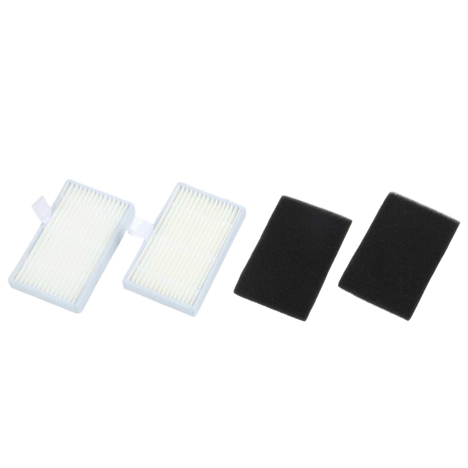 For Cecotec For Conga M70 / M70 For Genesis Robot Vacuum Cleaner 2 Mop Cloths 2 Side Brushes 2 Filters Kit