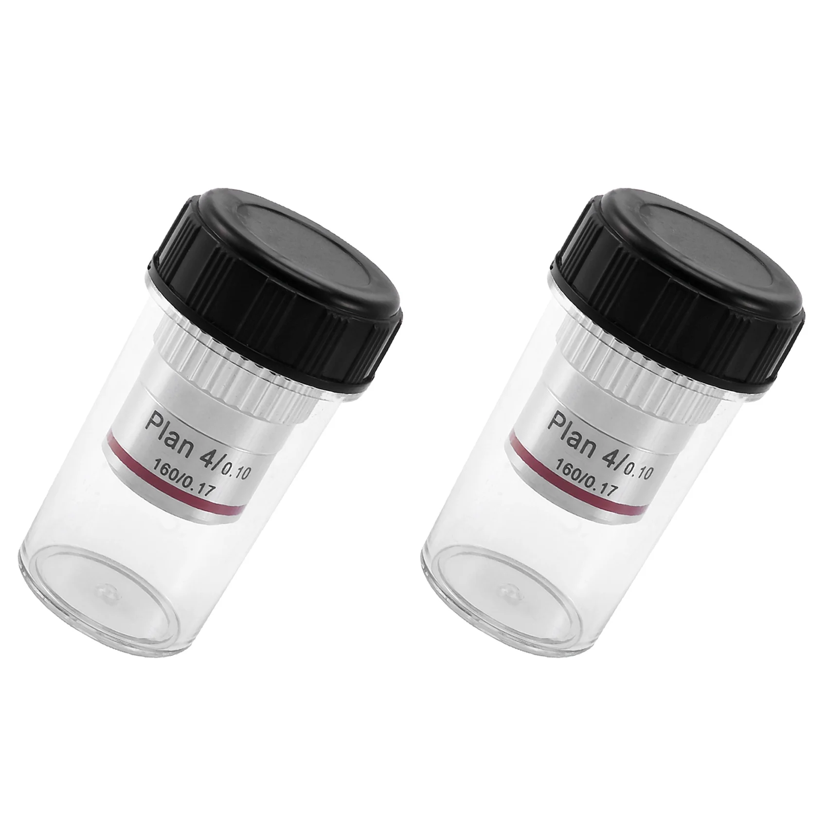 Superior-2X Microscope Plan Achromatic Objective Lens 4X Biological Metallurgical Microscope Objectives