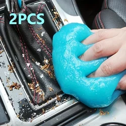 Reusable Magic Air Outlet Dust Soft Mud: 2pcs RV Super Clean Slime Dust Cleaner - Universal Gel Dust Slime Cleaner For Car Vents