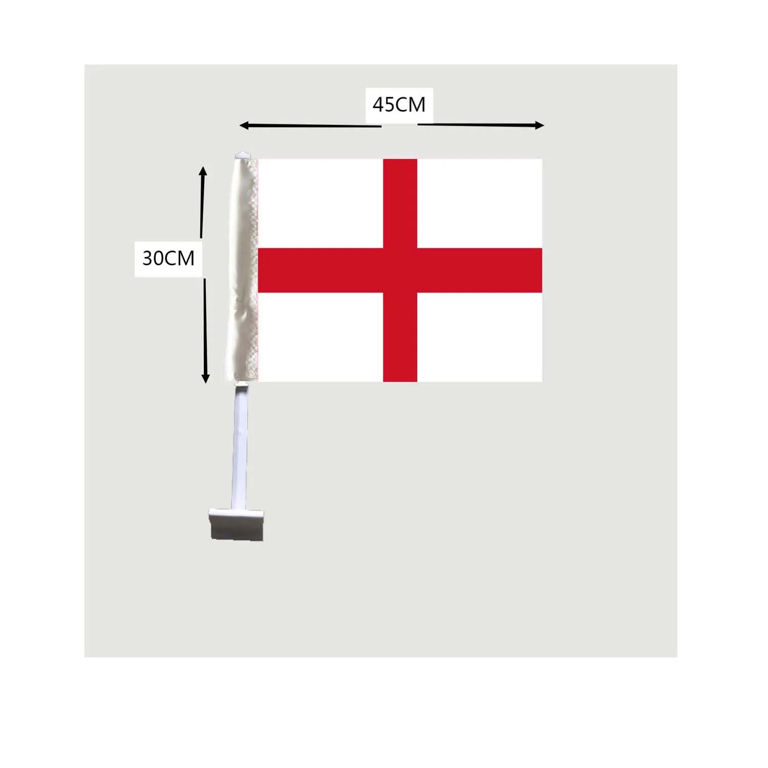 

England flag car window flags 30x45cm 2pcs 100% polyester digital printing