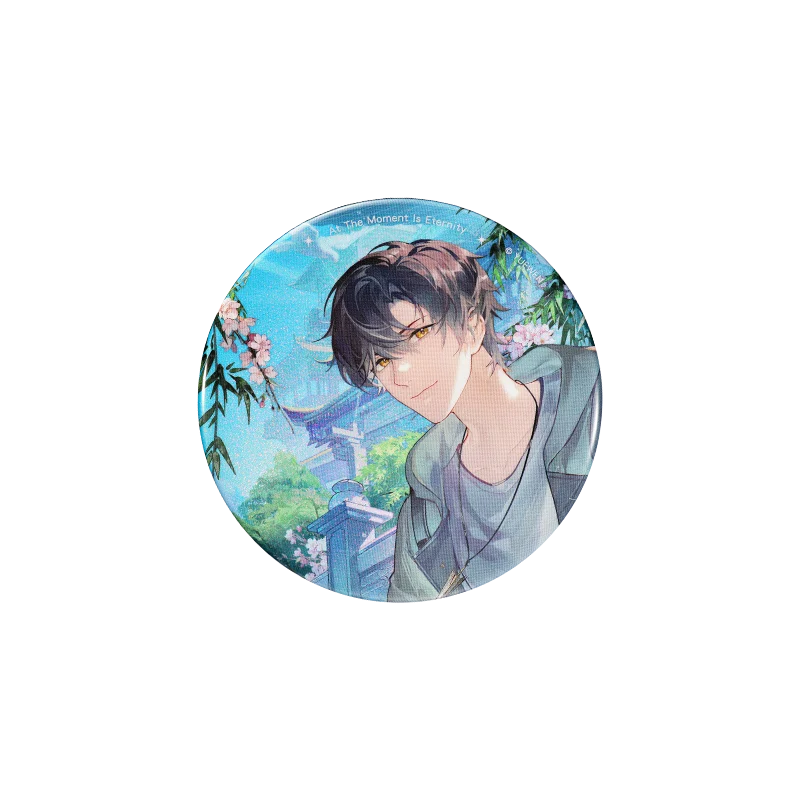 The King's Avatar Time-Stopping Series Merchandise Ye Xiu's 24th Birthday Illustration Board Stand Badge