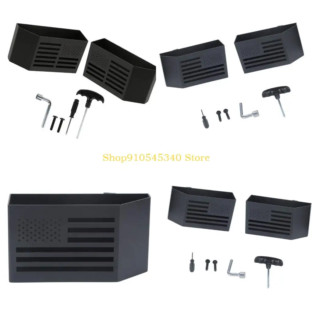 U2JA Interior Console Storage Tray, Carbon Steel Box for Small Carry Items, Phone Access and Daily Cabin Order While Driving