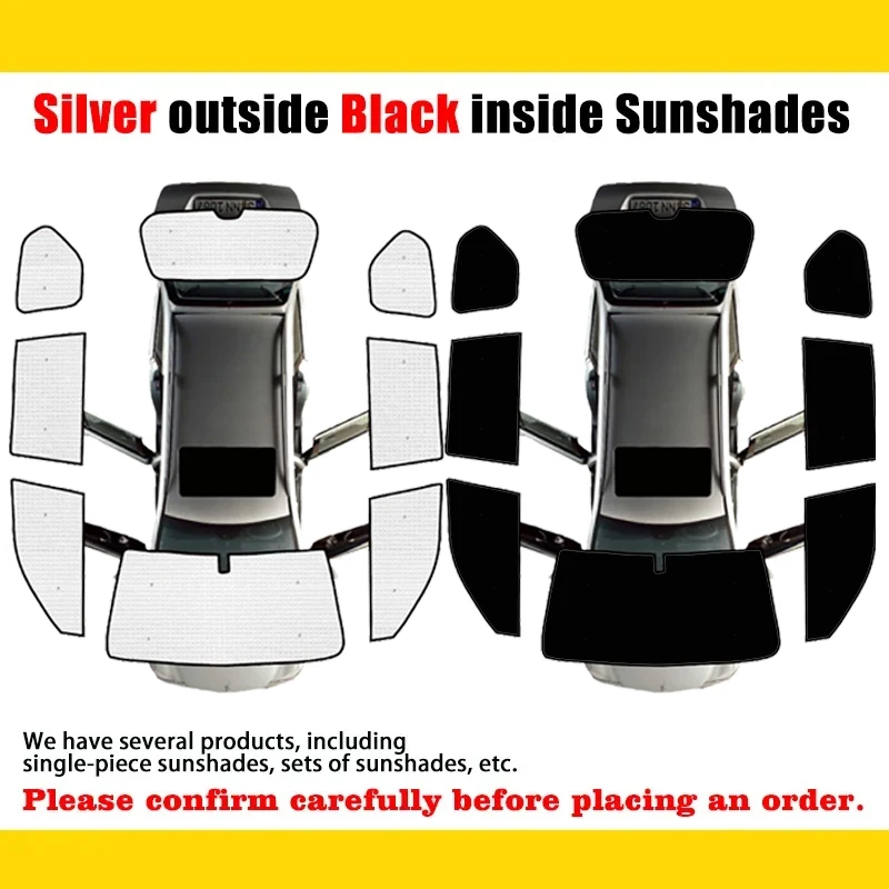 For NV 200 Nissan Evalia Vanette 2010~2016 Car Full Covers Collapsible Sun Visors Window Shading Sun Protector Cover Accessories