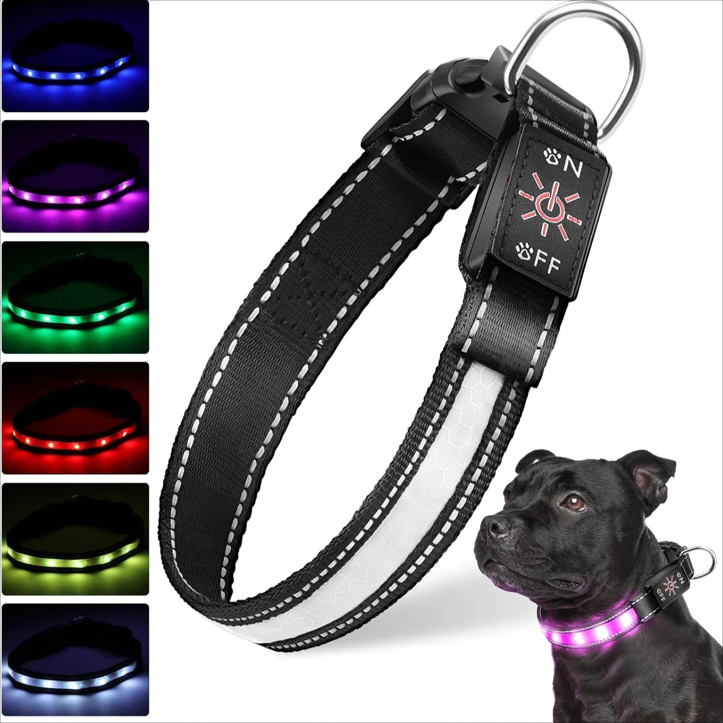 Collier étanche rechargeable