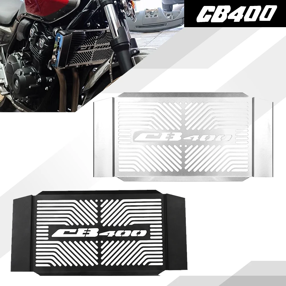 

For HONDA CB400 CB400SF CB400 VTEC CB400 1992-2021 Motorcycle CNC Aluminum Accessories Radiator Grille Guard Cover Protector