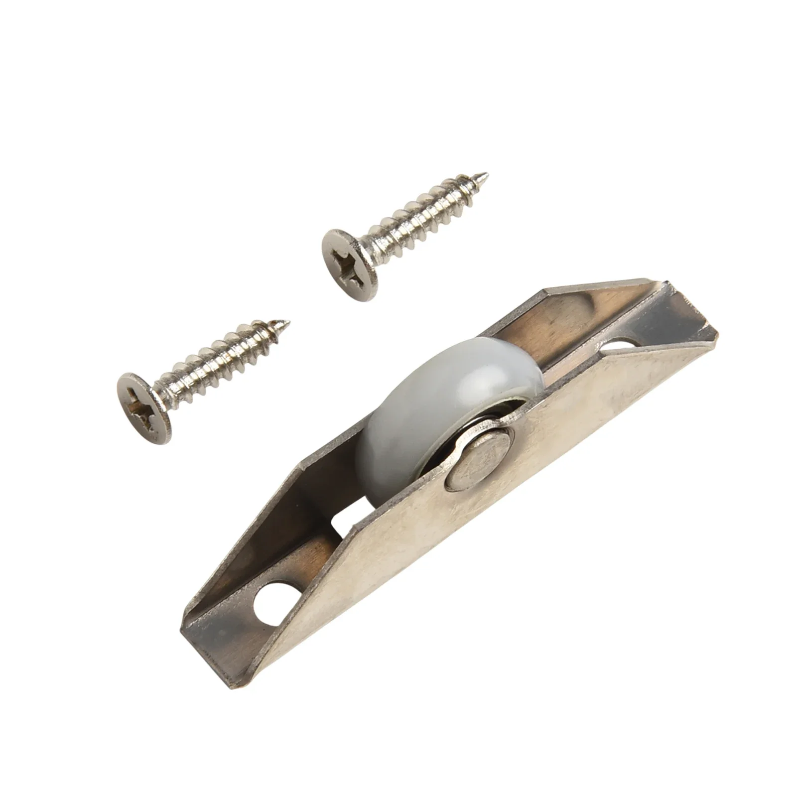 Heavy Duty 2PCS Sliding Door Pulley Set With Stainless Steel And Carbon Steel Bearings For Reliable Functionality
