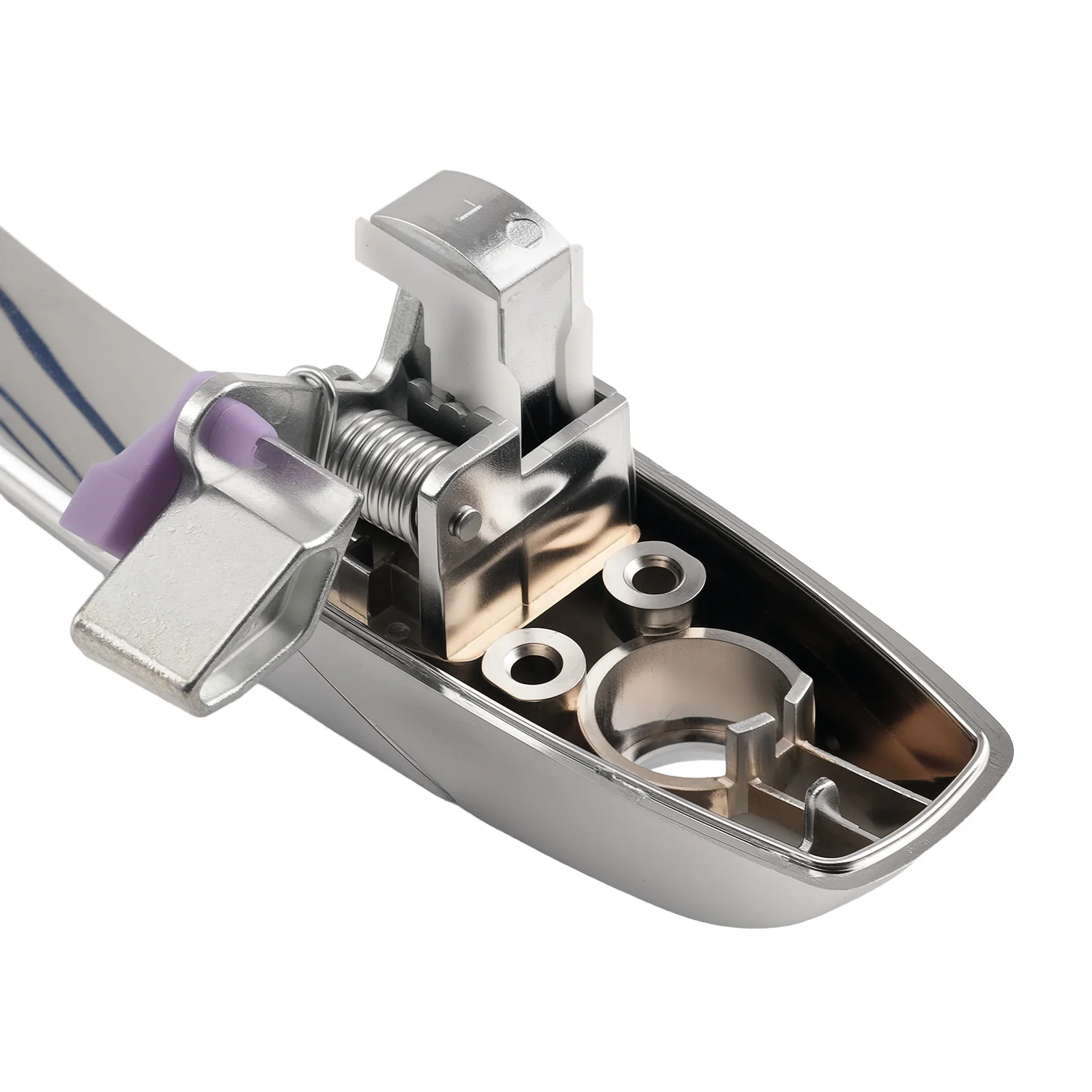 

Наружная дверная ручка для Dodge Magnum 2005-2008, 4589009AH, пластик, серебристый цвет, 4 шт.