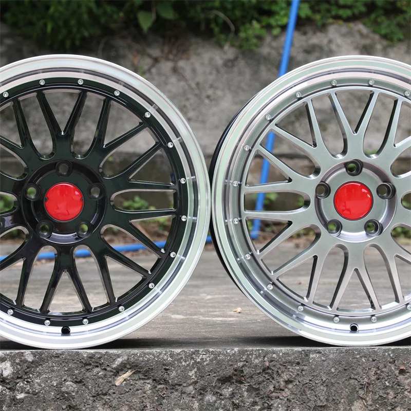 15/16/17/18/19 بوصة حافلة سبائك الألومنيوم محور العجلة جنوط السيارة 4*100/5*100/105/108/110/112/114.3/120 عجلة الصب