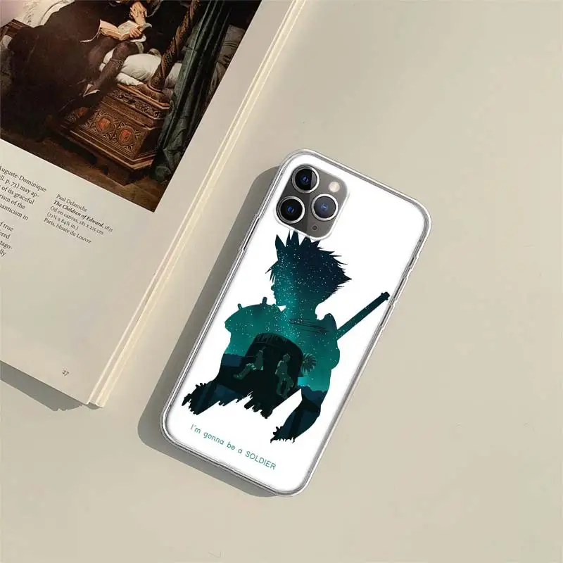 Final Fantasy VII Phone Case For Apple Iphone 15 14 13 16 Pro Max Cover 11 12 Mini Fundas X XS Max XR 8 7 Plus Capa Shell Coque