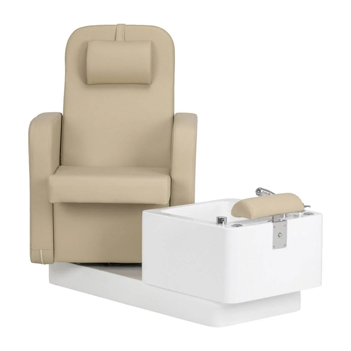 Deluxe pedicure chair 360 ° rotating reclining spa pedicure table, manicurist foot bath, spa equipment