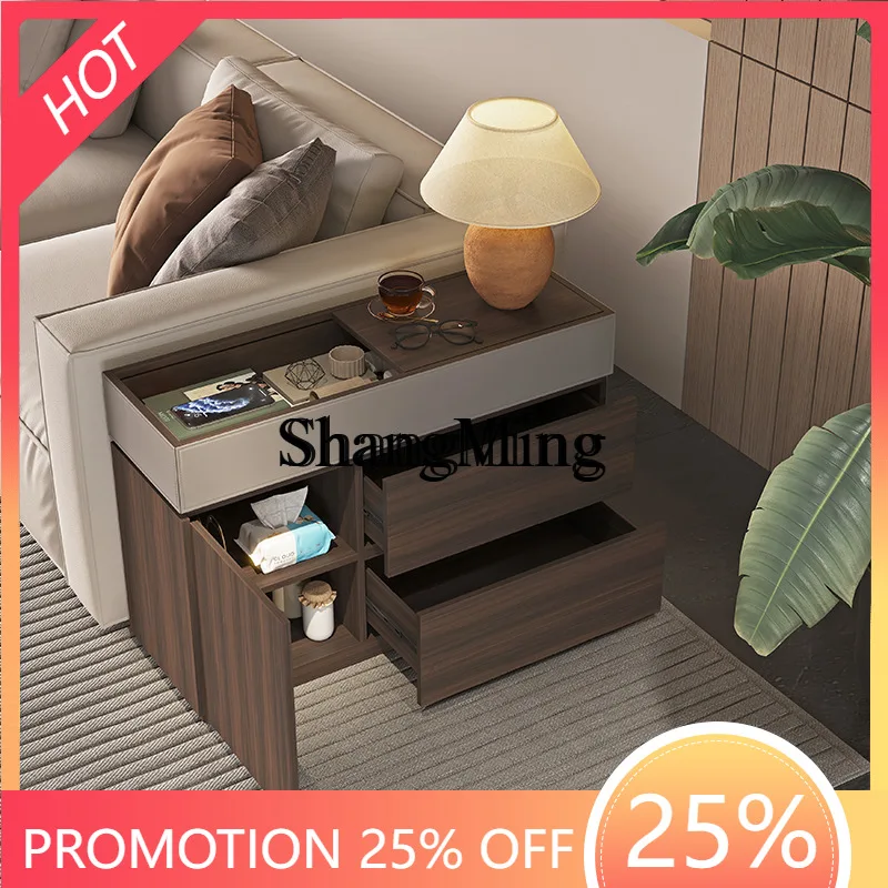 

FG sofa side cabinet living room modern simple storage corner few light luxury high-end side few