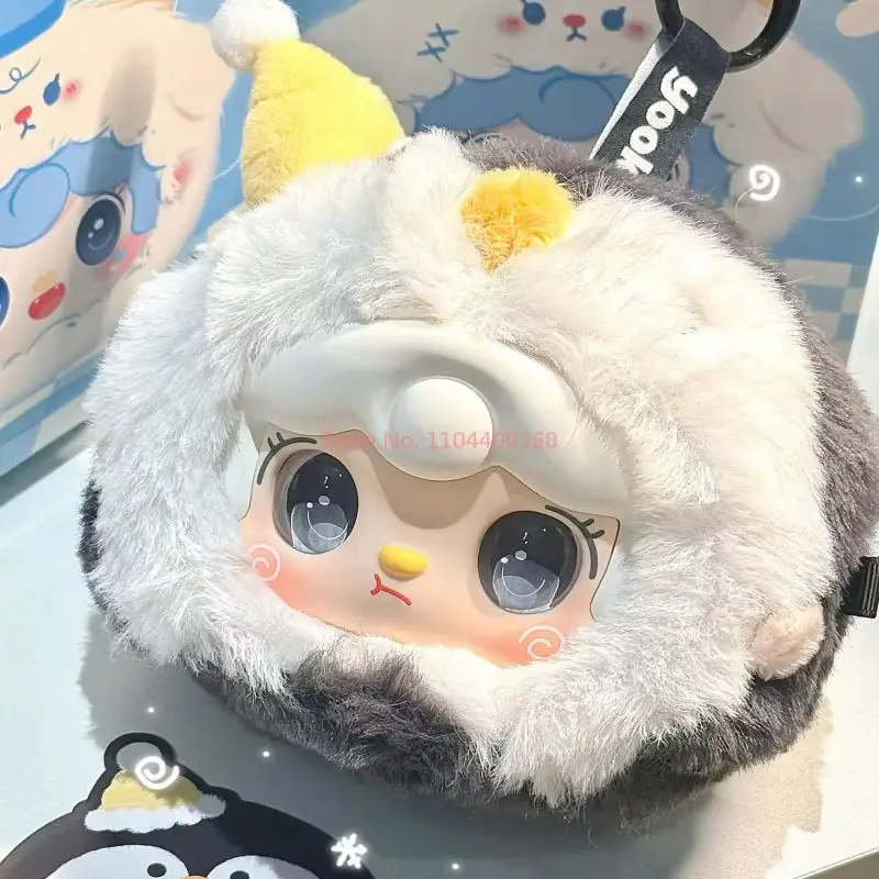 2025 recién llegado, mascota Yooki, caja ciega de la serie, figura de conejo y cordero, caja de mística, muñecos de animales, mochila, colgantes, juguete de cumpleaños