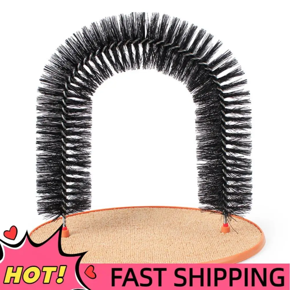 

Интерактивная игрушка-массажер для кошек и котят с прочной лежанкой-креслом для чесания и когтеточкой для домашних кошек и маленьких собак