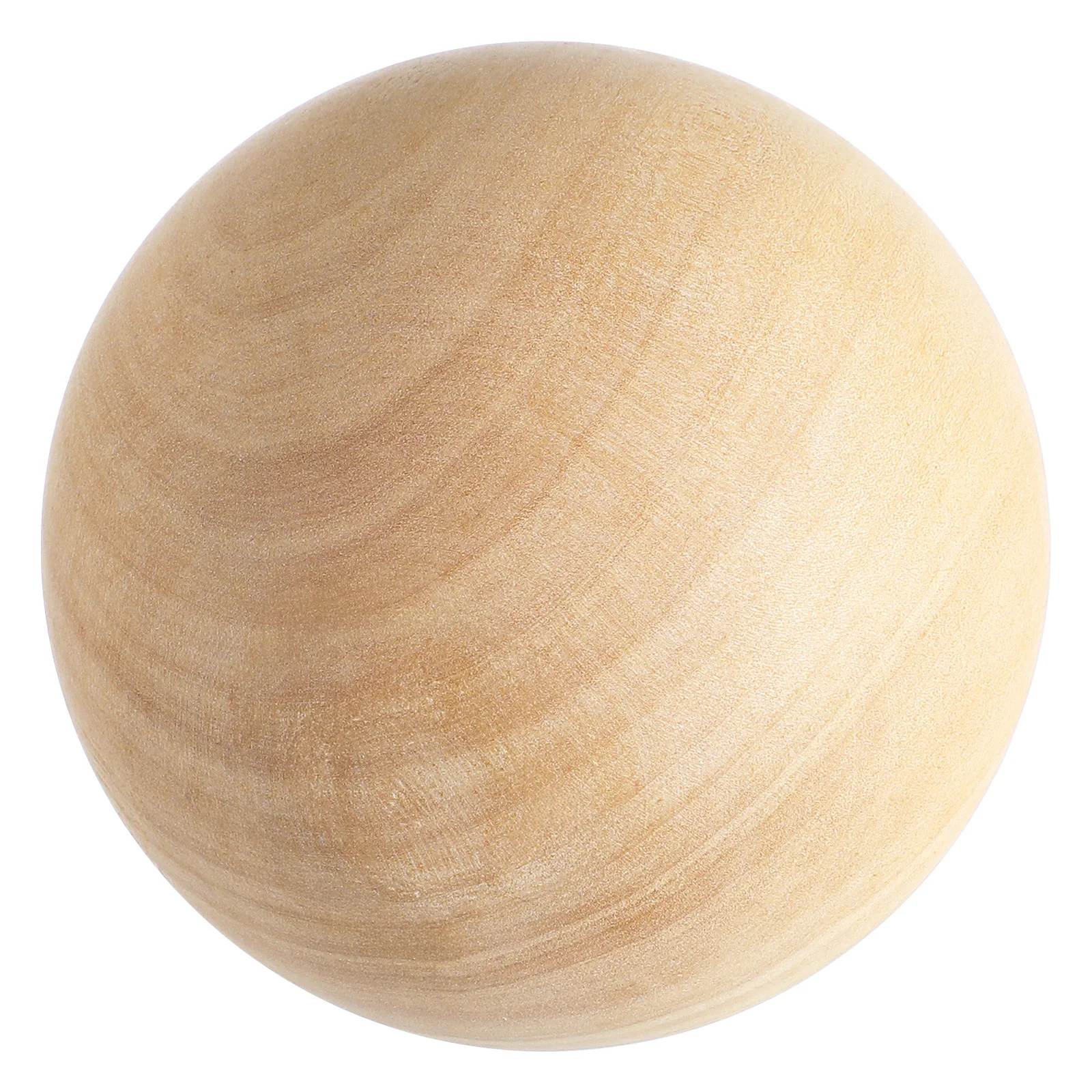 

9Cm Solid Round Wooden Ball Natural Unpainted Sphere for DIY Craft Home Decoration Solid Wooden Ball DIY Project Accessories