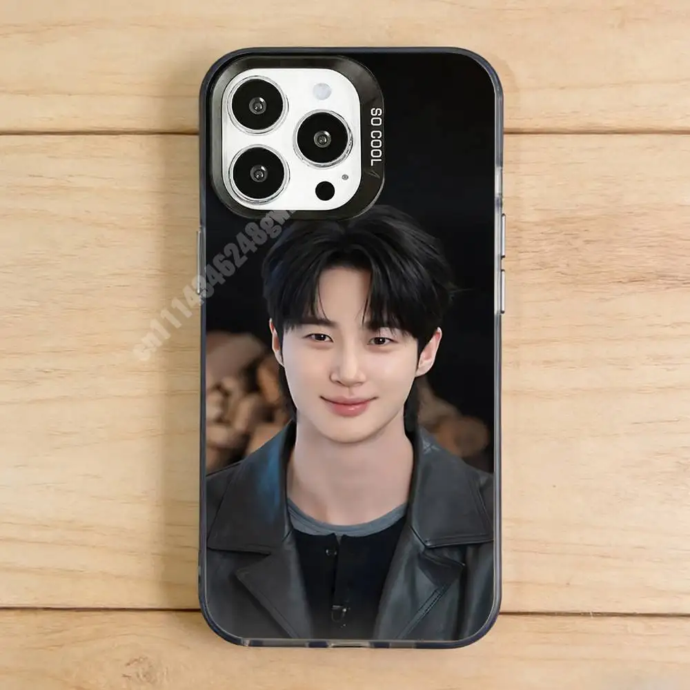 Byeon Useok Korean Boyfriend Phone Case for iPhone 11 12 Pro Plus 13 14 15 Max Mini 16 16E 17 Silicone Hard Cover