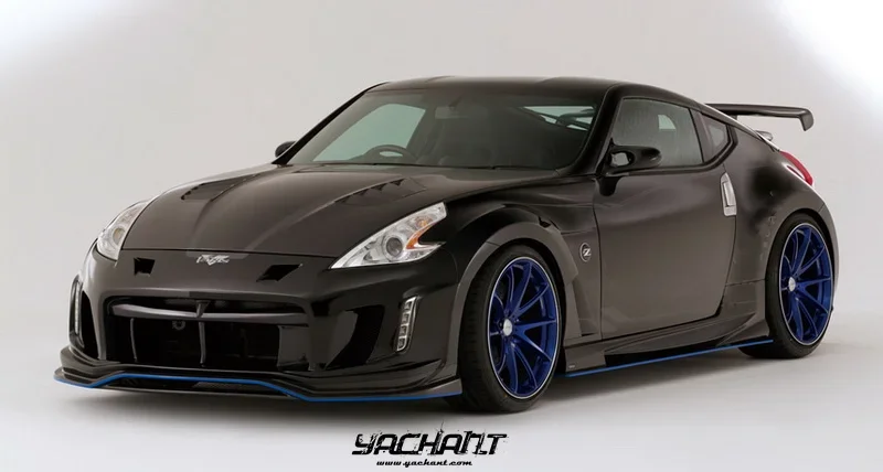 Fiber Glass 2009 to 2016 370Z Z34 VS Arising-II Style Front Bumper FRP with Fit For 370Z FRONT BUMP 370Z BODY KIT