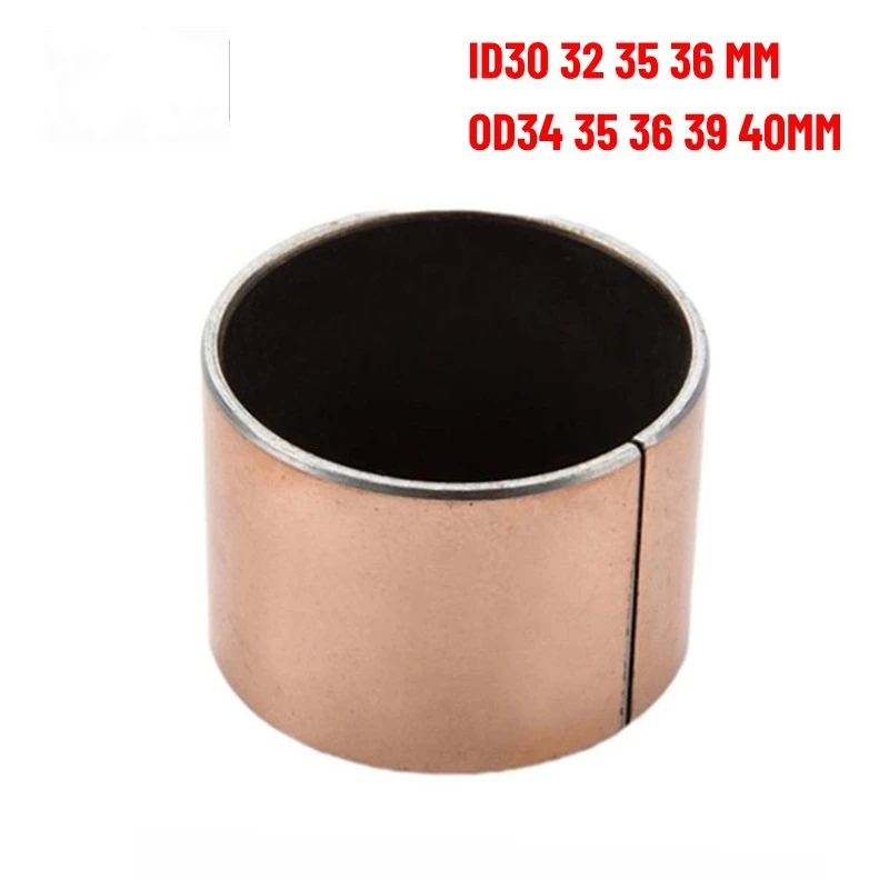 2PCS Inner Dimensions 30 32 35 MM SF-1 Oil-free Bushing  Self-lubricating Copper Bushing Guide Bushing LFB Composite Bearing