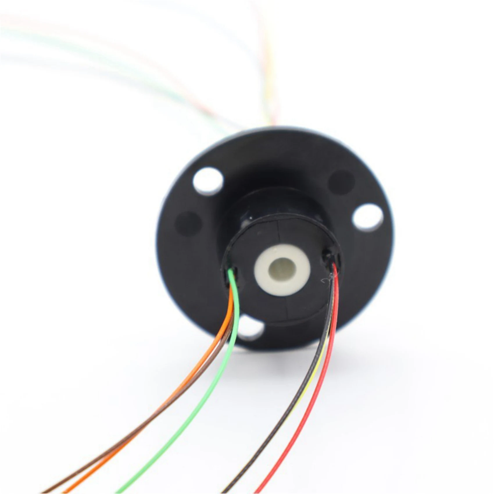 

T21C 3X Hole 5Mm Through Bore Slip Ring 6CH 2A Collector Ring Joint Conductive Slipring Unlimited Rotary Connector