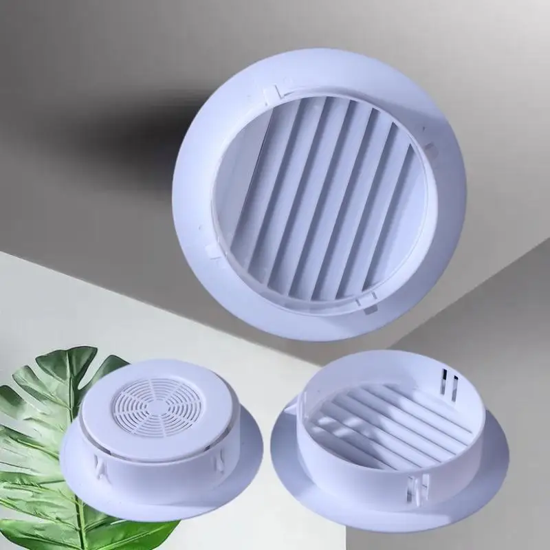 المطبخ الحمام تهوية الهواء استخراج صمام الشواية التيار المتناوب غطاء ثقب الغبار مانع جدار مجاري غطاء الزخرفية