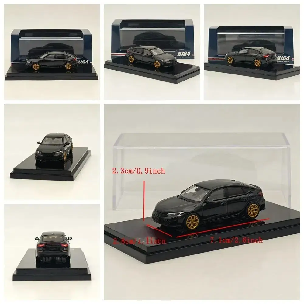 Hobby HJ 1/64 RS Customized Version HJ642046 Series Diecast Model Car Miniature Limited Collection Toy Vehicle Models view 2