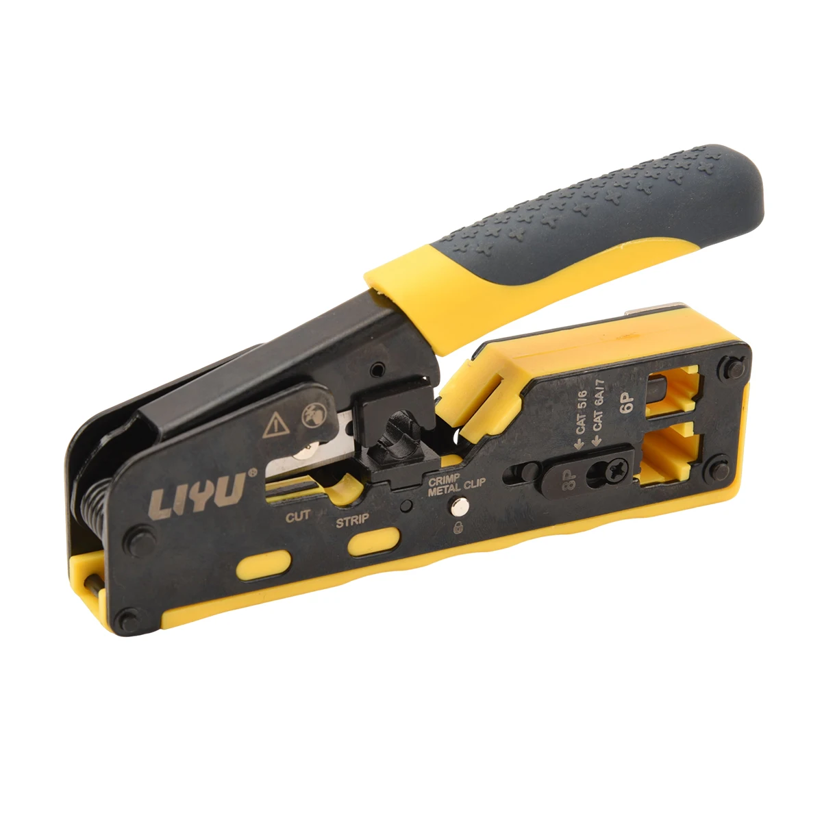 

Инструмент для обжима Cat7 RJ45, многофункциональный стриппер для Ethernet-кабелей, обжимные клещи для модульных разъемов типа «ласточкин хвост»