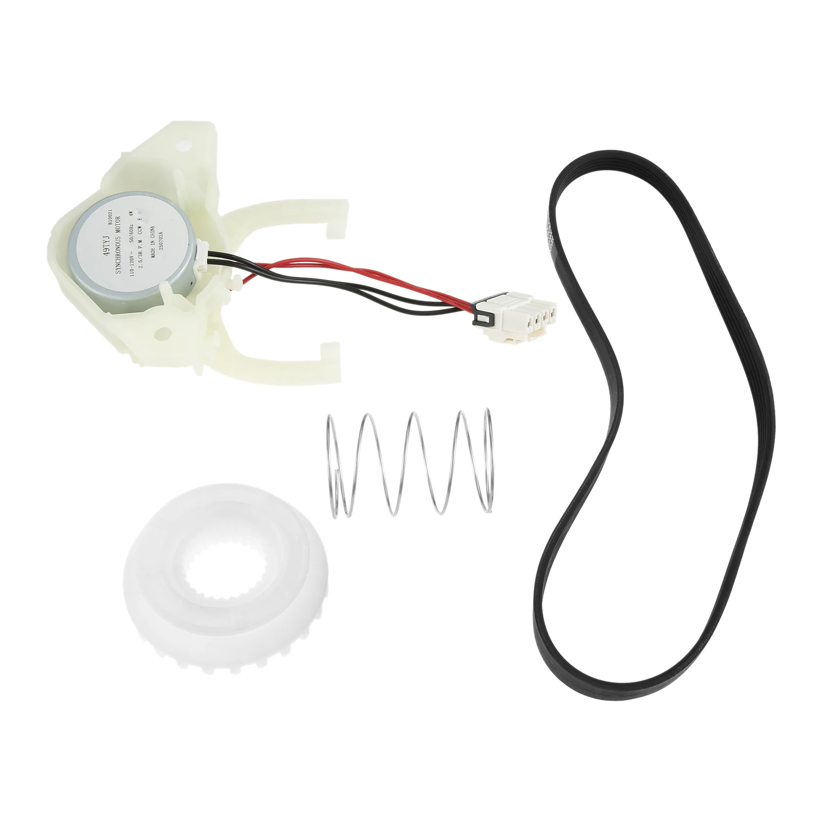1Set WH01X27538 Drive Belt WH05X24185 Clutch WH01X24434 Spring WH03X30517 Washer Shift Actuator Compatible with GE Machine