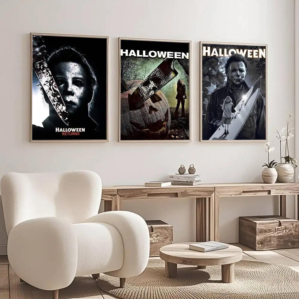 الكلاسيكية الساخنة M-مايكل M-مايرز ملصق جدار الفن اللوحة للمنزل غرفة الديكور غرفة نوم جدار ديكور اللوحات الملصقات مقاوم للماء #4