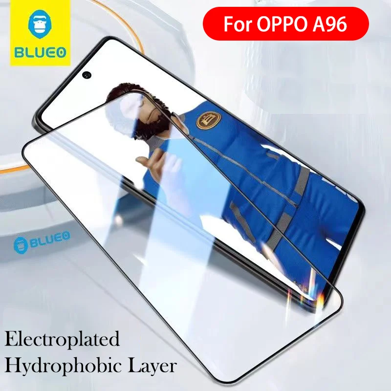 

Blueo Tempered Glass For OPPO A9 2020 A96 A91 A93 A74 A73 A72 Screen Protector for OPPO A58 A57 A55 A53 A55S A52