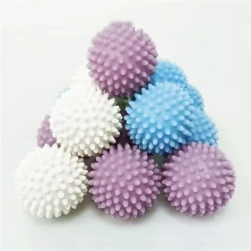 Pvc Dryer Ball Reusable Laundry Balls Washing Machine Drying Fabric Softener Balls Home Clothes Cleaning Ball Tools Accessrices