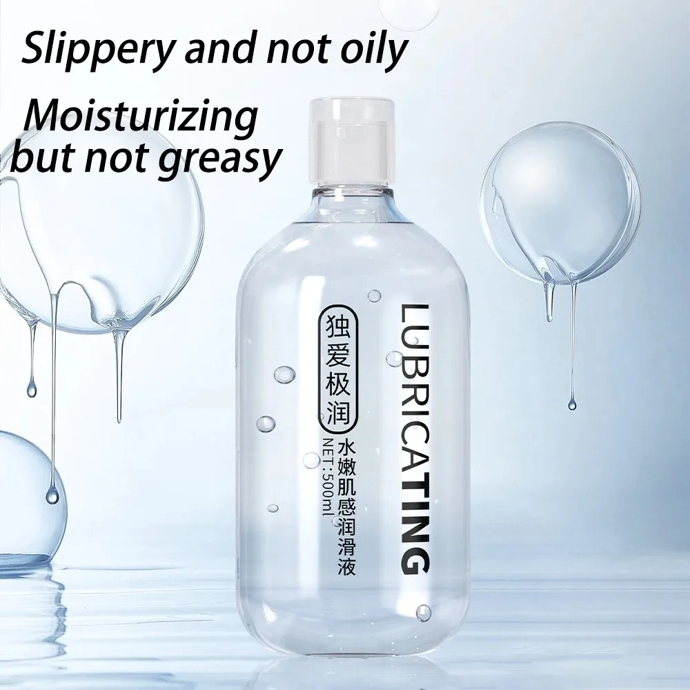 500 مللي ألعاب جنسية لتشحيم الجسم الكبير للبالغين مهبل تزييت الجنس أنثى الجنس تزييت دسار الشخصية التشحيم الشرجي هلام 18 ديك