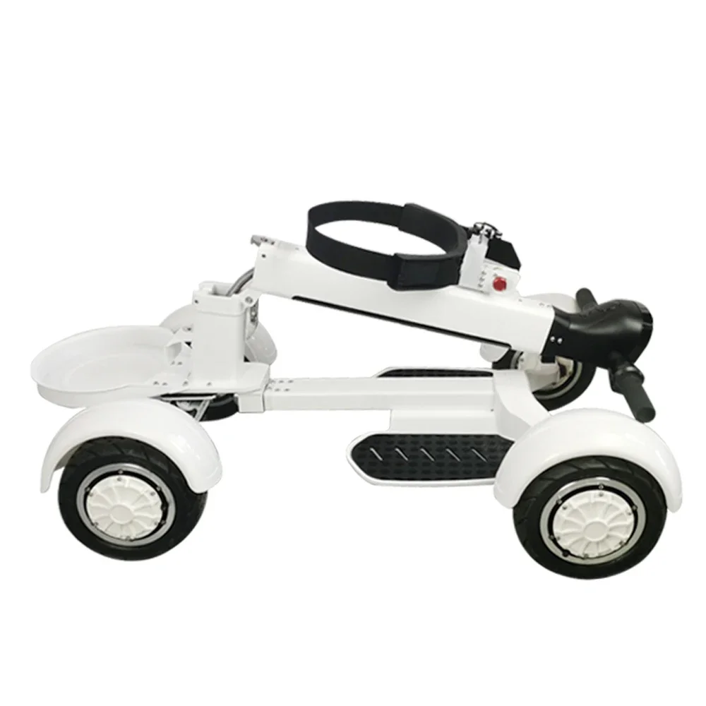 Adult 2000W  10 Inch Four Fat Tyre Tire Foldable 4 Wheel Electric Golf Cart Scooter