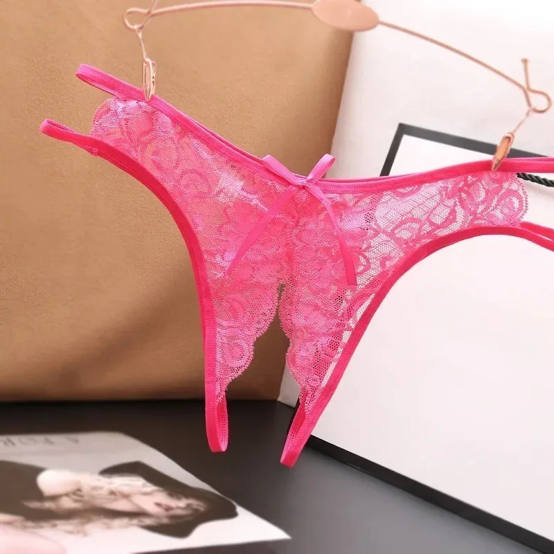 

Сексуальные женские трусики с открытой промежностью, нижнее белье, кружевные стринги с бантом, стринги с цветочным принтом, искушение, нижнее белье для женщин, эротические трусики
