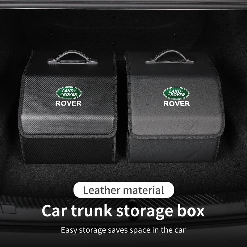 Car Trunk Storage Bag Camping Tools Box Collapsible For Land Rover Freelander 2 L2 LF Discovery 3 4 L319 L462 Range Rover Evoque