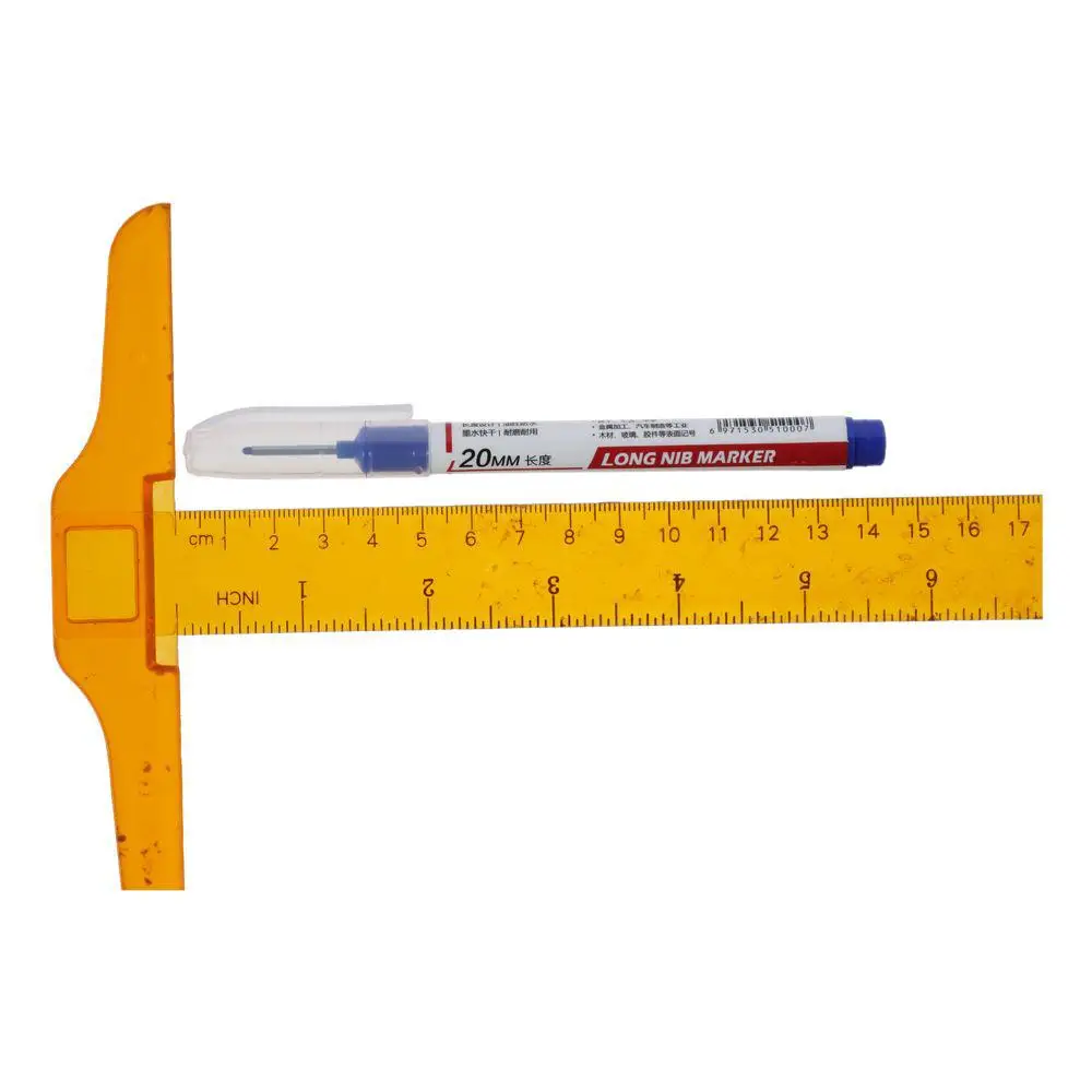 

Green/Blue/Red/Black Long Nosed Marker Deep Hole Marker Pen 132* 10mm Deep Drill Hole Modern/Fashion Multi-purpose Colorful Pen