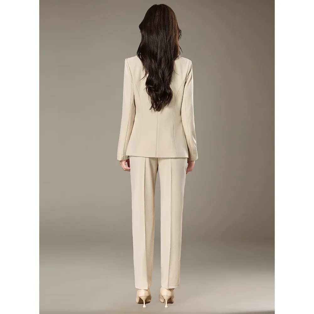 

Floral pattern women's suit set, high-end professional attire Womenzara woman 2025 new collection ropa mujer traf