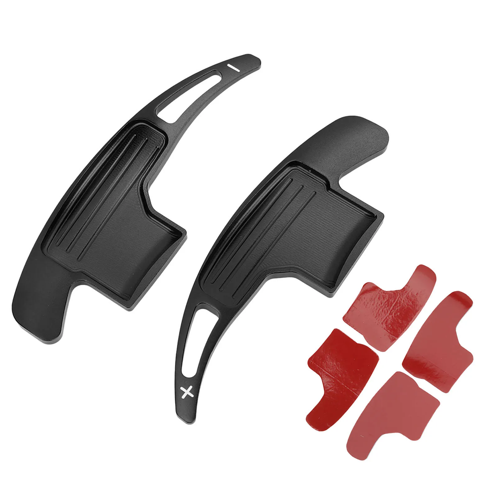 1 Pair Aluminum Alloy Paddle Shifter Extension Replacement For Ford Mustang V6 EcoBoost GT Shelby 2015‑2022