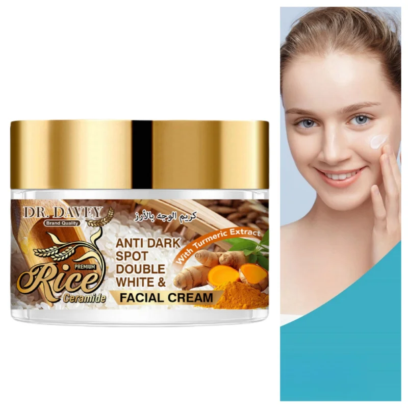 Rice CreamRice facial cream Moisturizing and Nourishing Facial Moisturizing Lotion Moisture Replenishment Four Seasons Men and W