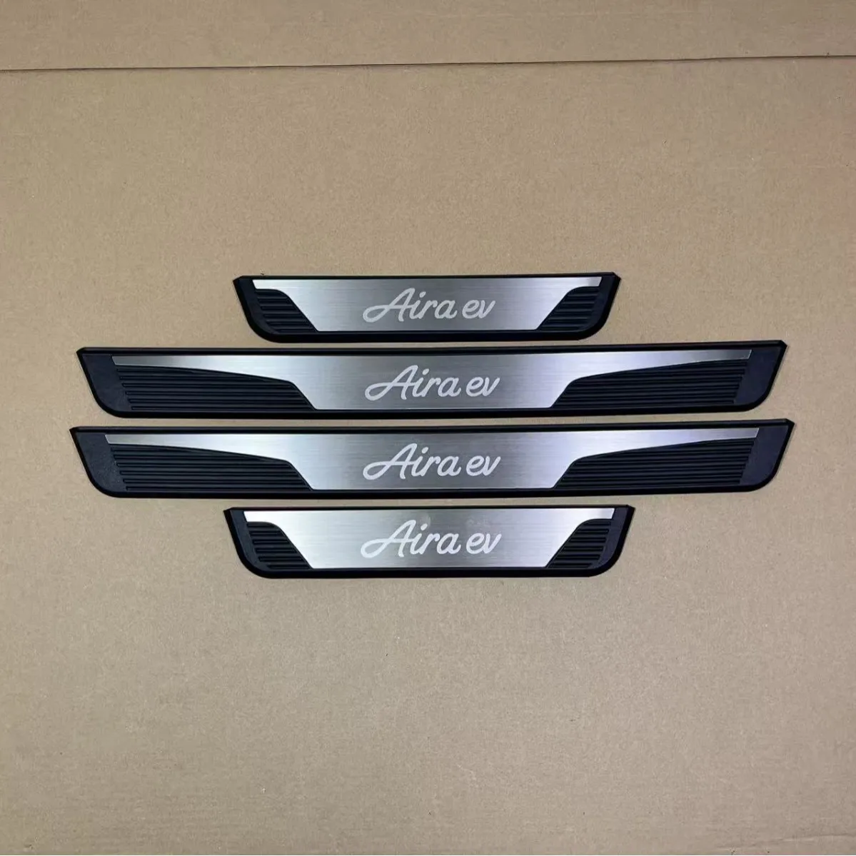 For Wuling Aira ev 2027 2028 Auto Parts Door Sill Kick Scuff Plate Protector Sticker Guard Pedal Cover Car Interiors Accessories