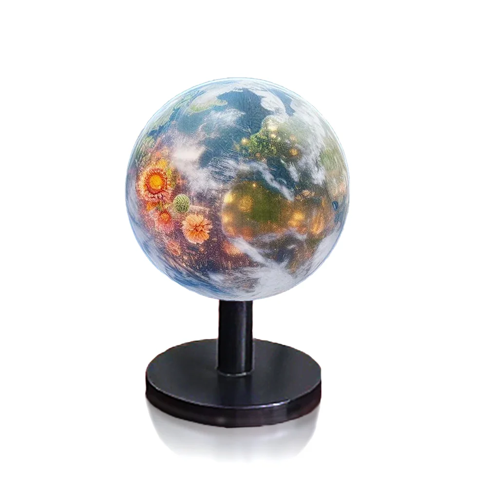 Vendita calda P1.8 Schermo colorato sferico a LED per interni di alta qualità Diametro 1 m per poster digitale commerciale ed ascensore