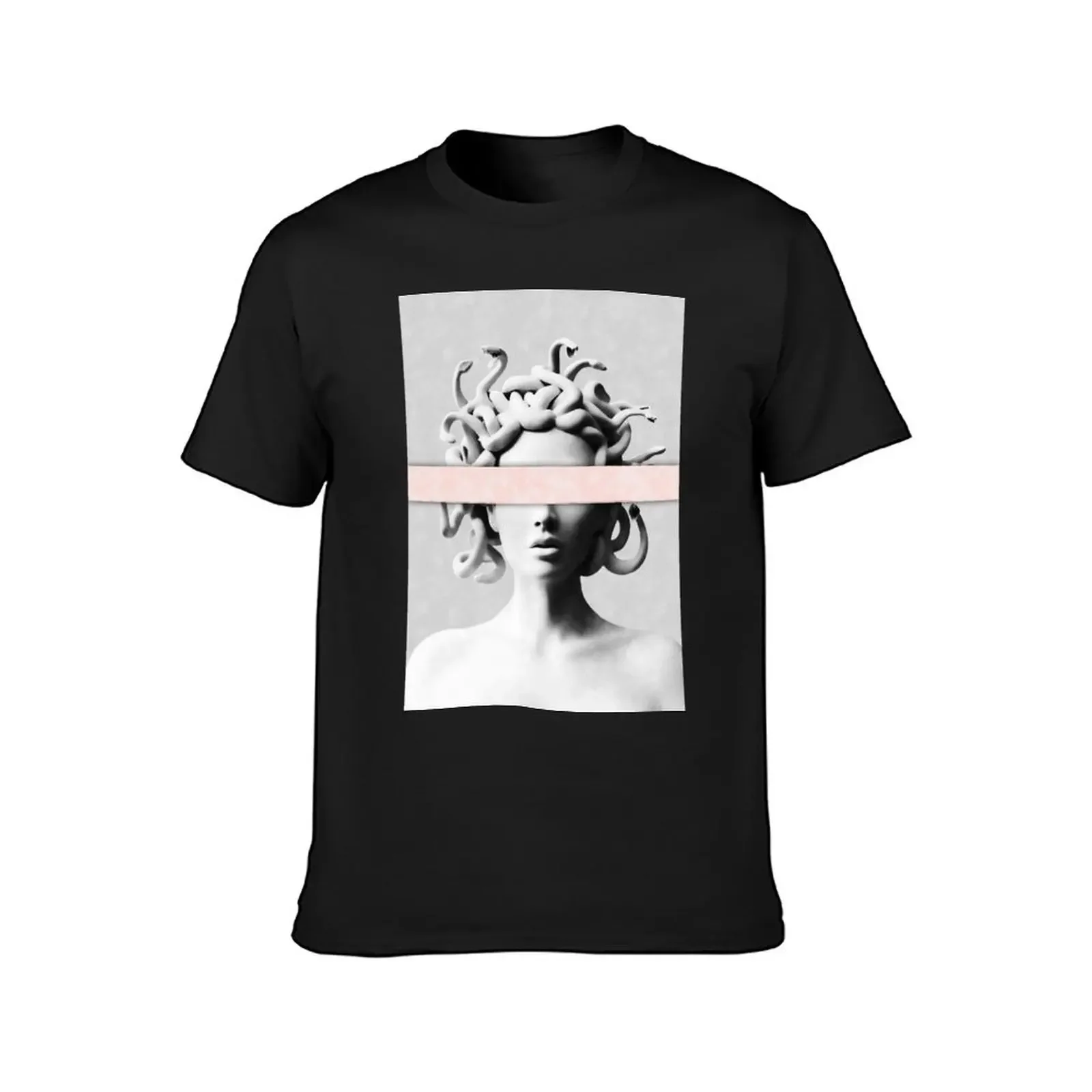 Medusa portrait T-Shirt summer top graphic shirts t shirt men