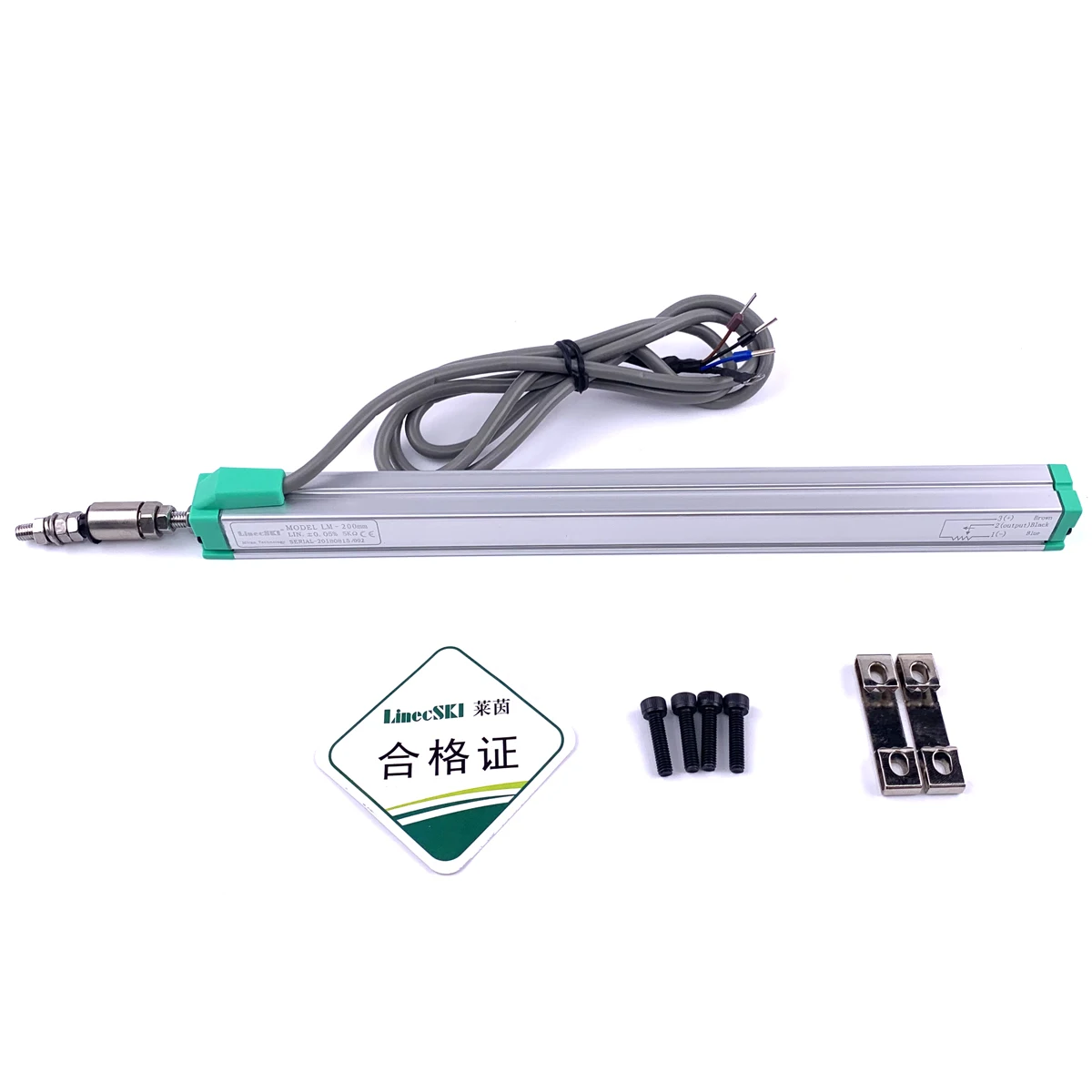 Miran LM Small Size 10-300mm Linear Position Sensor Displacement Transducer For Injection Molding Machine