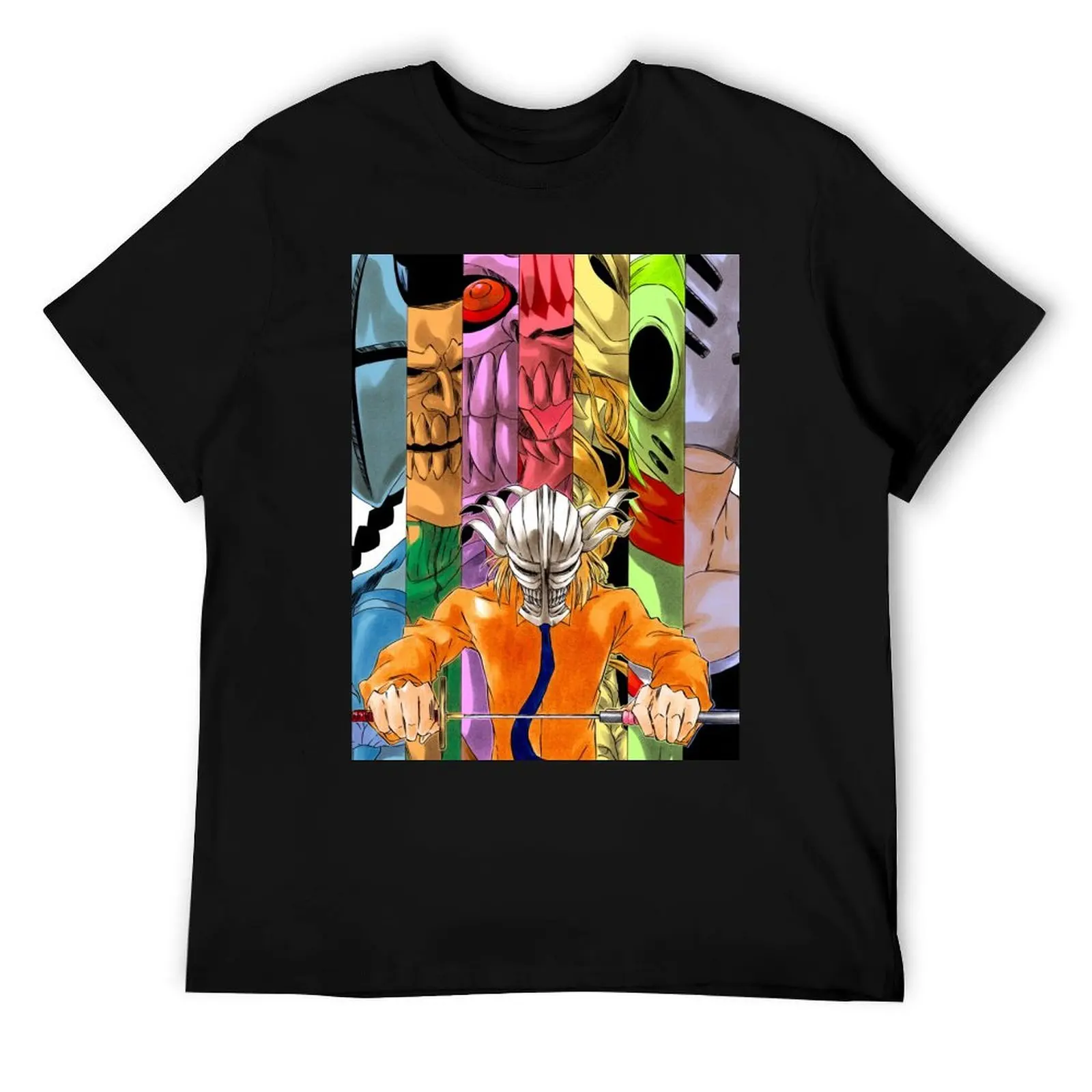 

Bleach Visored & Shinji Hirako T-Shirt man t shirt heavy cotton t shirt for man T-Shirt