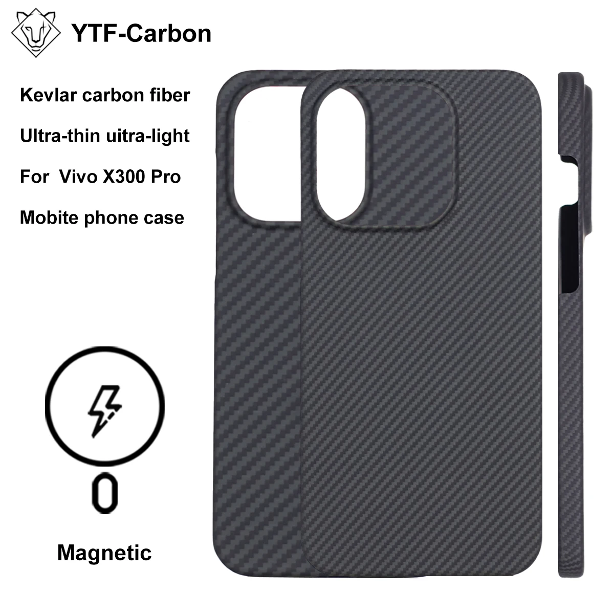 YTF For OnePlus 15 case aramid Fiber Carbon magnetic kevlar magsafe Thin Light premium OnePlus 15 13 cover Slim black men hard