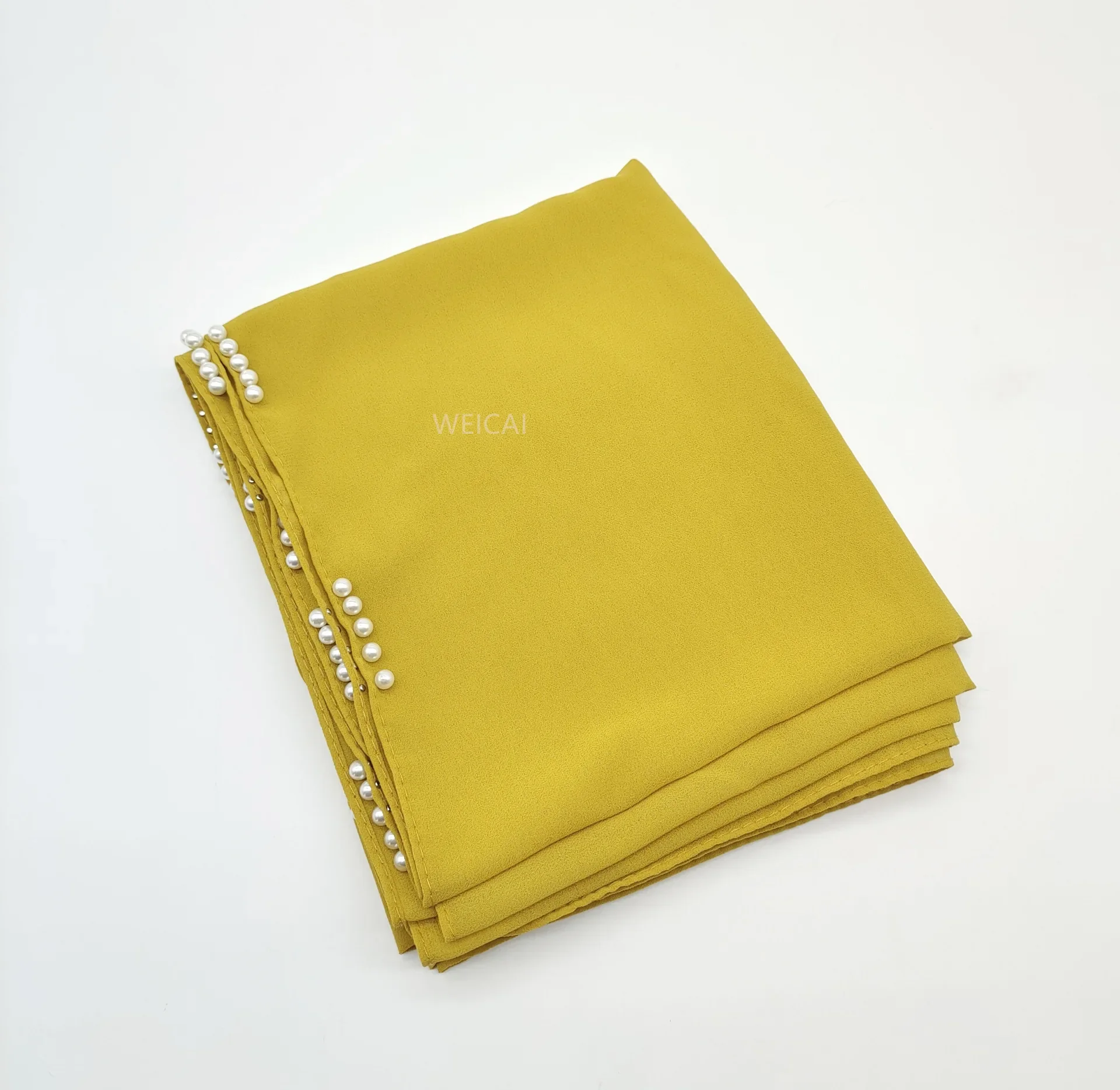 Bufanda de gasa con perlas, pañuelo para la cabeza indonesio malayo, Hijab musulmán para mujeres, chal, turbante, estolas islámicas, Bandanas, Bufanda, Foulard