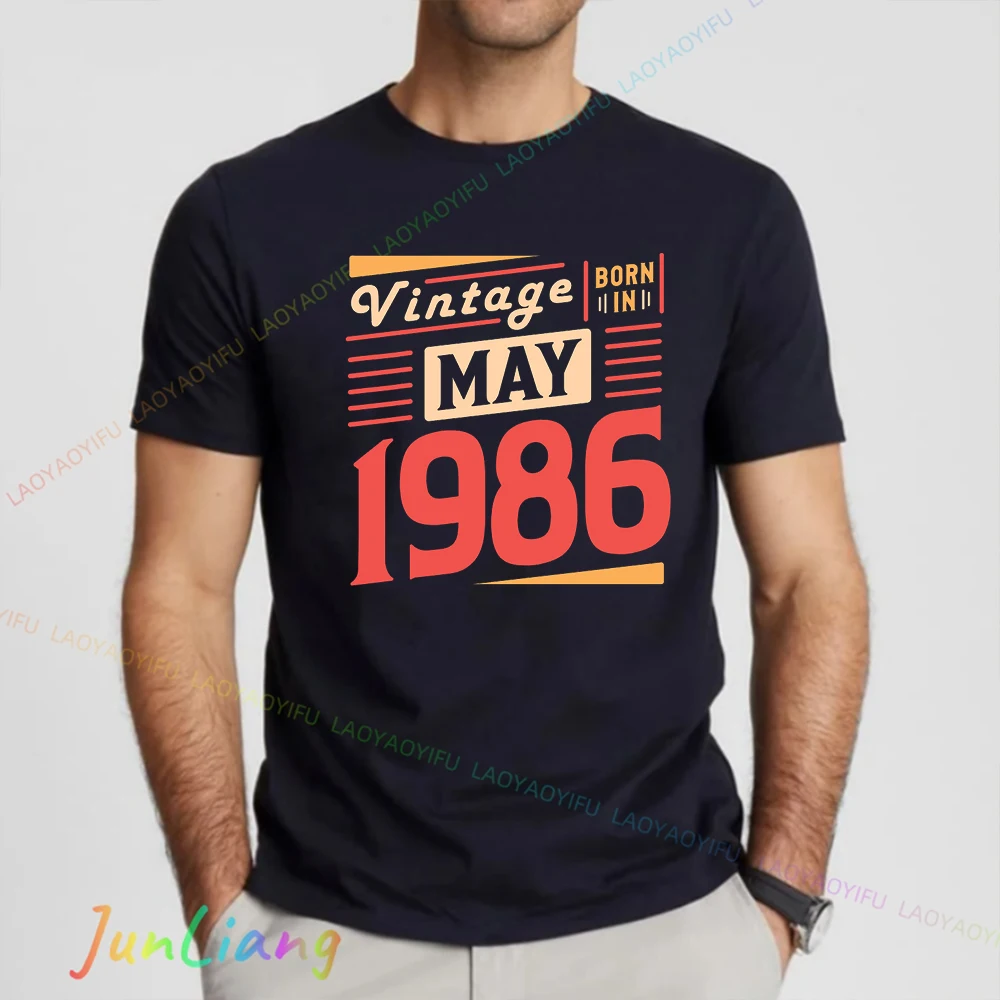 جديد رائع منذ 1986 - 40th عيد ميلاد ريترو كلاسيكي تي شيرت موضة طبعة جديدة تي شيرت 2026 السنة الجديدة حفلة هدية المحملة #3