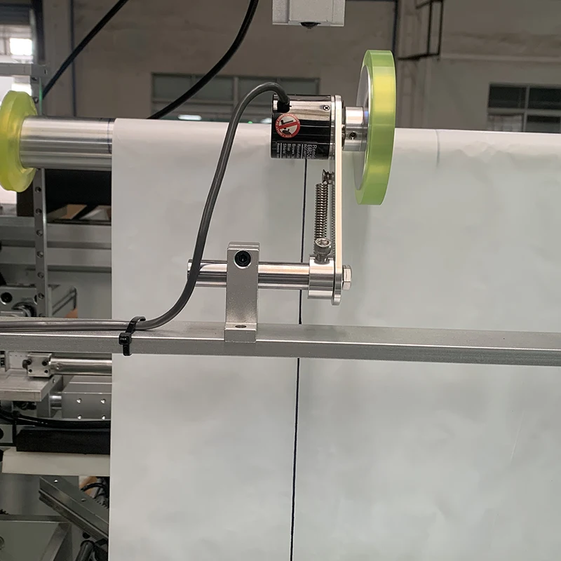 High Quality Full Automatic Diaper Pail Refill Bags Folding Machine Plastic Garbage Bag Making Machine view 5