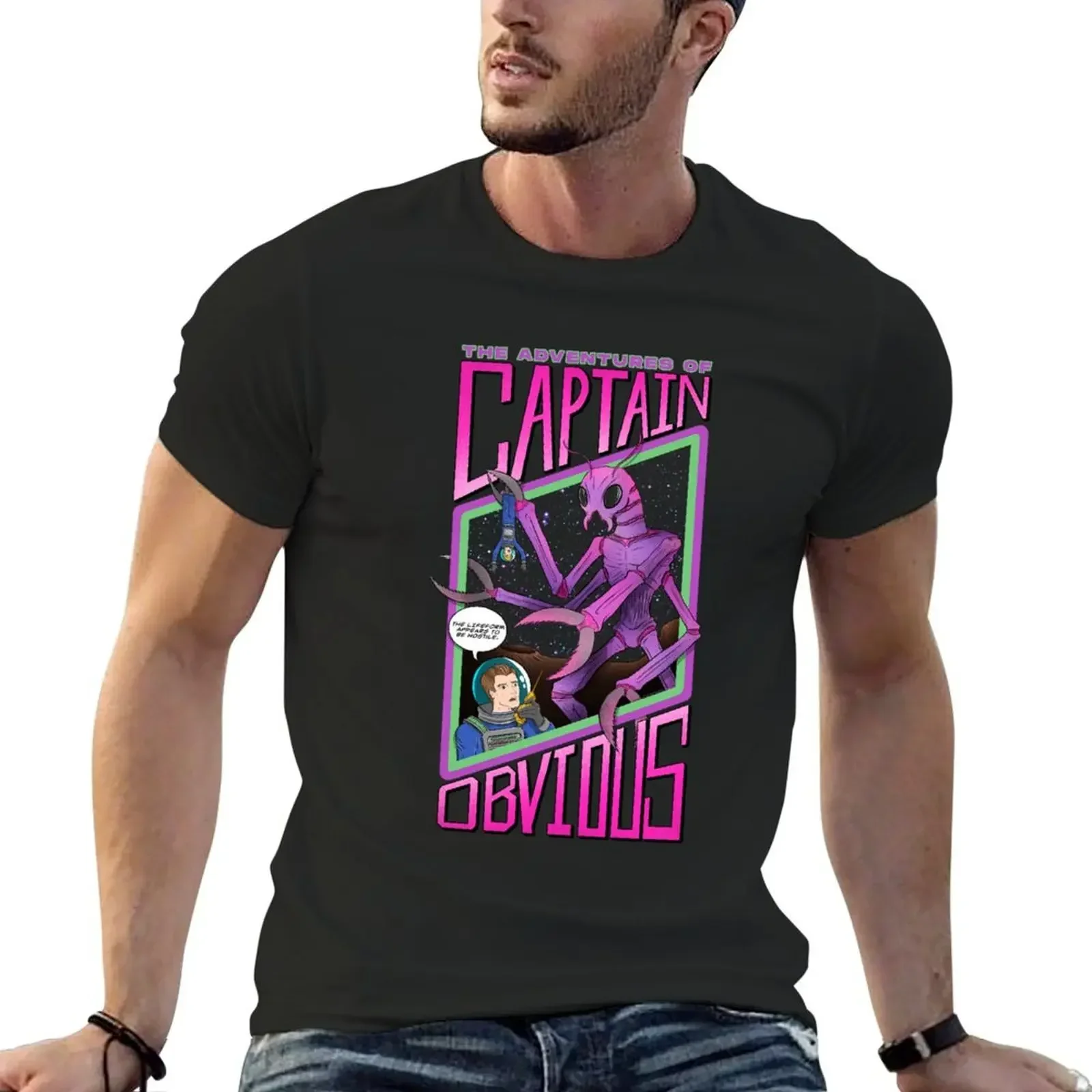 

The Adventures Of Captain Obvious: Volume 2 T-Shirt customs man clothes graphic shirts luxury clothes men