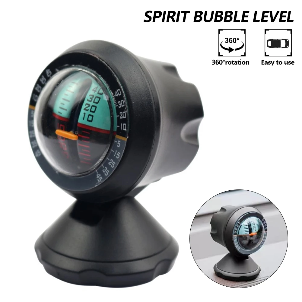 متعددة الوظائف سيارة الميل المنحدر متر المحمولة عالية الدقة السيارات العالمي البوصلة في الهواء الطلق قياس أداة مركبة البوصلة