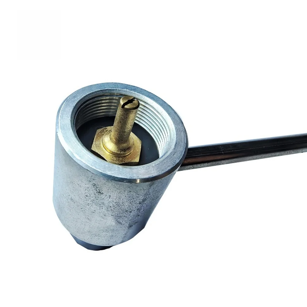 

Camping Stove Regulator for 1LB Propane Tanks High Altitude Performance Cold Wind Ignition Compact 20x8x6.6cm Aluminum Body